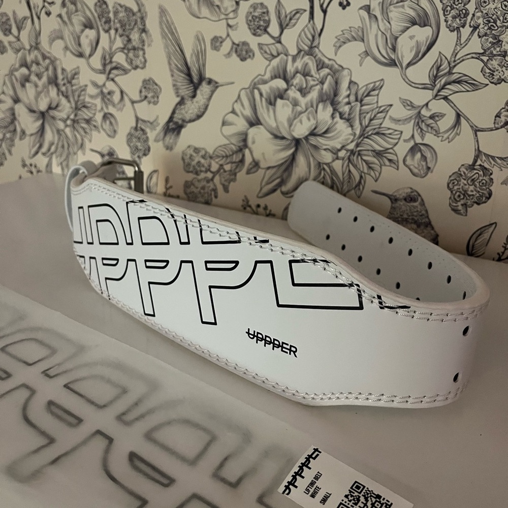 NEW Upper White Lifting Belt